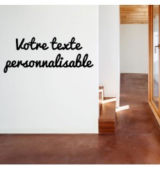 Sticker Sticker Texte Personnalisé