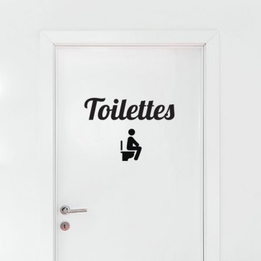 Sticker Toilettes