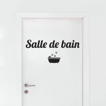 Sticker Salle de bain