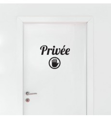 Sticker Privée