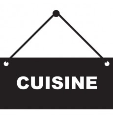 Sticker Panneau cuisine