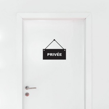 Sticker Panneau privée