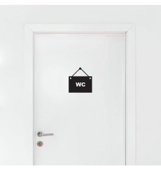 Sticker Panneau WC