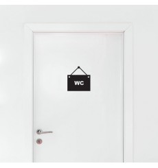 Sticker Panneau WC