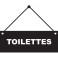 Sticker Panneau toilettes