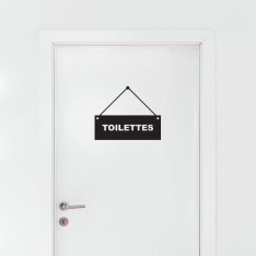 Sticker Panneau toilettes