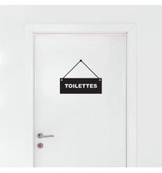 Sticker Panneau toilettes