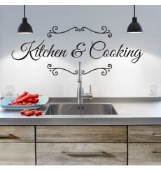 Sticker Kitchen and cooking