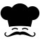 Sticker Tête de chef