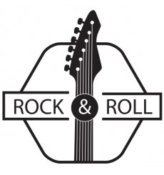 Sticker Rock and roll