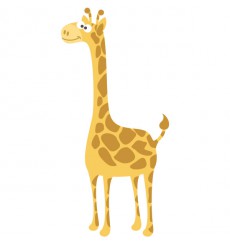 Sticker Girafe