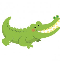 Sticker Crocodile